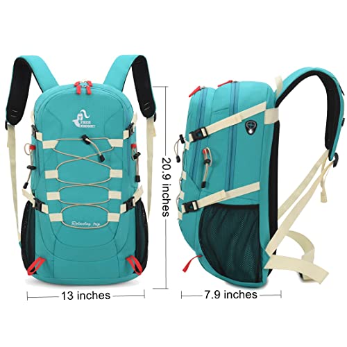 Lightweight Waterproof Hiking Backpack with Rain Cover, Outdoor Sports Travel Daypack Travel Bag for Camping Climbing Skiing Cycling