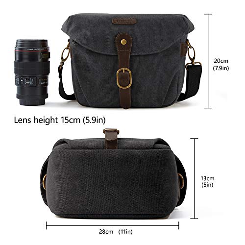 Camera bag SLR, photo bag shoulder bag for SLR camera and accessories