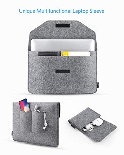 15.4 Zoll Filz Hülle, Laptoptasche Compatible with MacBook Air 15, MacBook Pro Retina 2012-2016, MacBook Pro 2008-2012, Surface Book, Laptop 2017, Lenovo Yoga, 15-15.4 Zoll Laptops