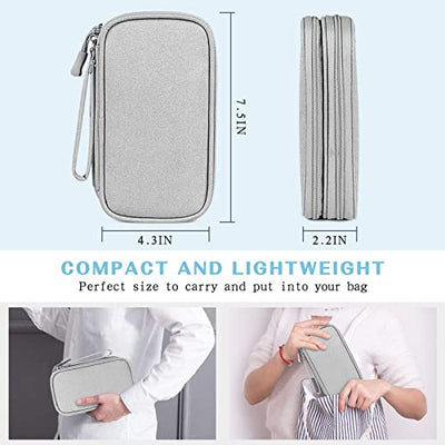 Cable bag, electronics bag organizer, cable organizer cable case electronics accessories organizer bag universal bag for accessories