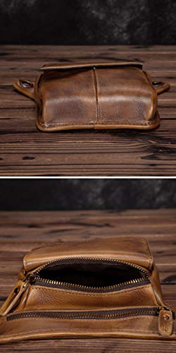 Genuine Leather Backpacks Leg Bag Hip Bag