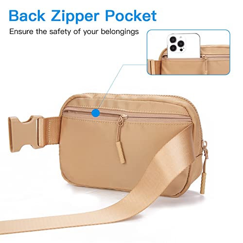 Fanny pack belt bag, sports fashion waist bags chest bag shoulder bag crossbody bag with adjustable strap