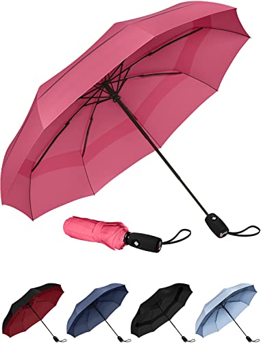 Umbrella - Pocket umbrella - Open and close automatically - Small, compact, lightweight, strong, windproof and stormproof