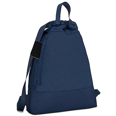 Gym Bag Dark Blue - No 7 - Sac à dos pour le sport et le festival - sac à dos petit avec poche intérieure - poche extérieure pour un accès rapide 