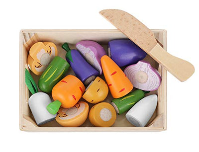 Kitchen toy fruit vegetable cutting knife board