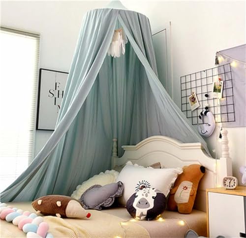 Canopy Bed Crib, Children Mosquito Net Lace Canopy, Canopy Bed Curtain for Play Reading Bedroom Dressing Room