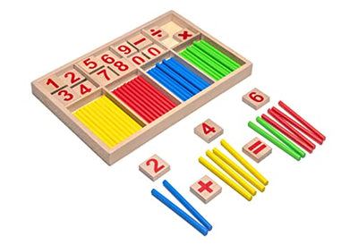 Mathematics toy material from wood multiplication tables game to the numbers 1x1 addition calculate learning arithmetic aid