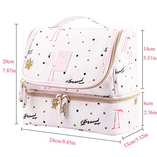 Toilet bag to hang toilet bag - wash bag cosmetic bag with hook for travel, vacation, outdoor