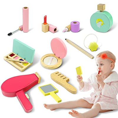 Children's Make-up Set, Make-up Items, Beauty, Wooden Toy,Princess Cosmetic Set