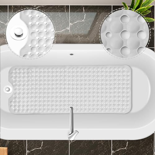 Happy Beach - Badewannenmatte für Kinder | Premium Antirutschmatte Badewanne 100x40cm | Cooles (100 x 40 cm)