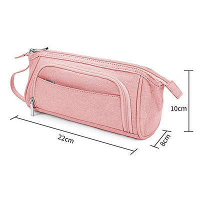 Capacity pencil case holder pencil case pen holder pencil case makeup bag with holder stationery organizer for school & office