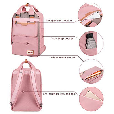 Backpack, Waterproof Laptop Backpacks Daypack School Backpack Casual Backpack School Leisure Uni Work with-Anti Theft Bagperfect