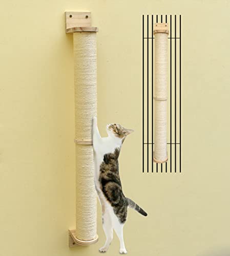 Cat Scratching Post Wall Mounting, Climbing Wall Cats, Scratching Post for Cats, Scratching Post for Cats