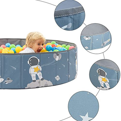 Bain de boule. Parc bébé bain de boules enfants. Bain de boule rond. Bains à balles Sans balles. Bain de boule extérieur XL-80x26 cm. Imperméable. (Balles non incluses)