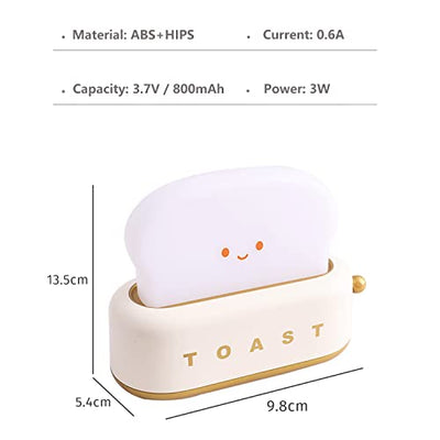 Cute Toaster LED Night Light