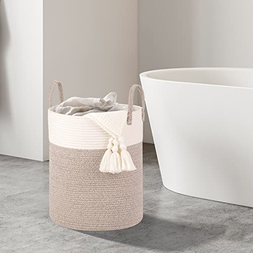 Laundry Basket Woven Cotton