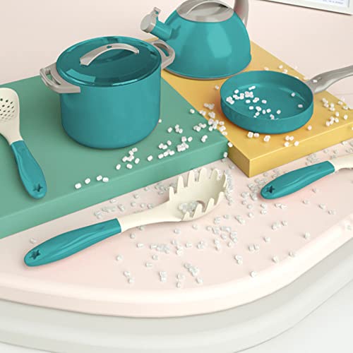 Kitchen Toy Set, Kids Role Play Pretend, Cookware Cooking Utensils Pan Kit, Kitchen Accessories Cooking Pots and Pans