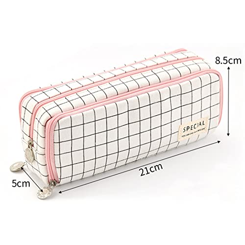 Pencil Case Teenager Pencil Case 3 Compartment, Large Capacity Pencil Case for School & Office