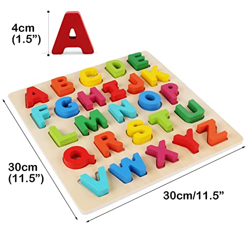 Wooden Alphabet Puzzle English ABC