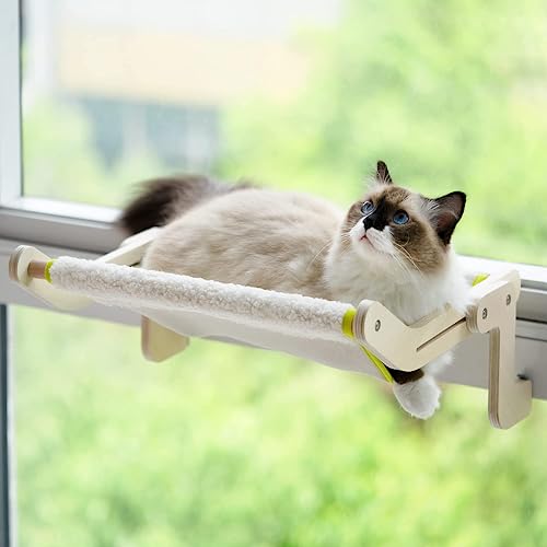 Cat hammock window seats for cats windowsill bed cat hanging bed window space saving design up to 18kg