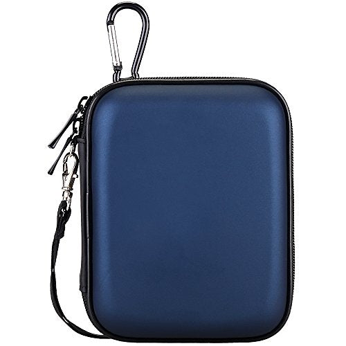 External Hard Drive Case for Western Digital WD Elements/WD My Passport Ultra/WD Game Drive 2.5 inch HDD 500GB 1TB 2TB 3TB 4TB 5TB Eva Protective Case Shockproof Waterproof, Blue