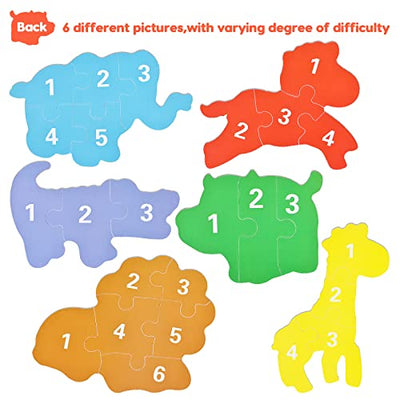 Kinderpuzzle 6 Bilds jigsaw puzzles children puzzle from 3 Suitable  kinderpuzzle