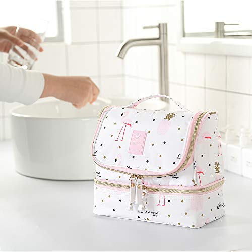 Toilet bag to hang toilet bag - wash bag cosmetic bag with hook for travel, vacation, outdoor