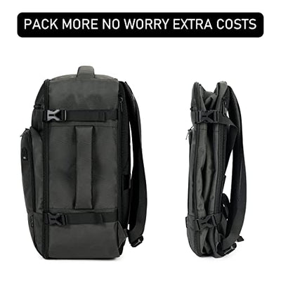 Backpack for Ryanair Aeroplane Travel Backpack Hand Luggage Laptop Daypacks PET Recycled Environmentally Friendly Backpack Waterproof Under Seat 20 L