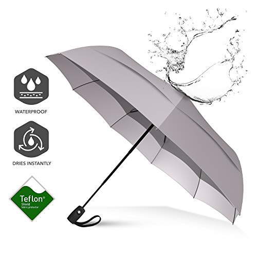 Umbrella - Pocket umbrella - Open and close automatically - Small, compact, lightweight, strong, windproof and stormproof