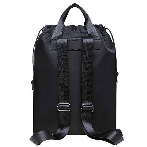 Sac de sport en toile avec cordon de serrage, avec poche intérieure, sac d'école, sac à dos de sport