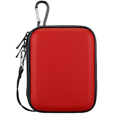 External Hard Drive Case Hard Drive Case for Western Digital WD Elements/WD My Passport Ultra/WD Game Drive 2.5 inch HDD 500GB 1TB 2TB 3TB 4TB 5TB Eva Protective Case Shockproof Waterproof, Red