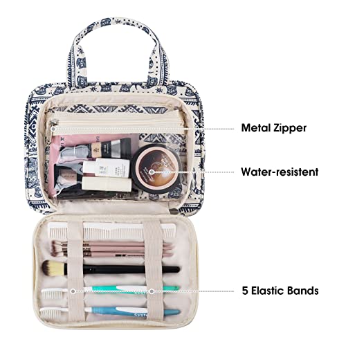 Large toiletry bag & large cosmetic bag, make-up bag for & full size toiletry bag