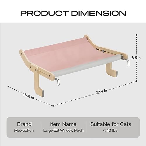 Cat hammock window seats for cats windowsill bed cat hanging bed window space saving design up to 18kg