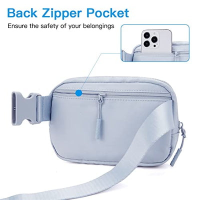 Fanny pack belt bag, sports fashion waist bags chest bag shoulder bag crossbody bag with adjustable strap