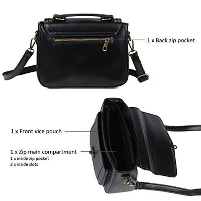 Casual Vegan Shoulder Bag, Retro Designer Small Mini Shopping Bag Handbag Classic Top Handle Bags Stylish Messenger Satchel Handbag Bag