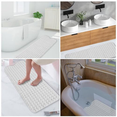 Bathtub mat non-slip, anti-slip mat bathtub suction cups and rubber material