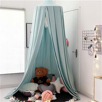 Canopy Bed Crib, Children Mosquito Net Lace Canopy, Canopy Bed Curtain for Play Reading Bedroom Dressing Room