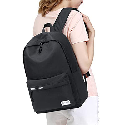 School bag secondary school daypack, 14 inch laptop backpack, water resistant backpack for teenager bookbag middle school students backpack