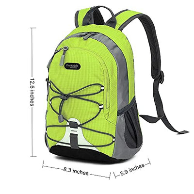 10L small size waterproof kids sports backpack, miniature outdoor hiking travel daypack, height under 1.2m