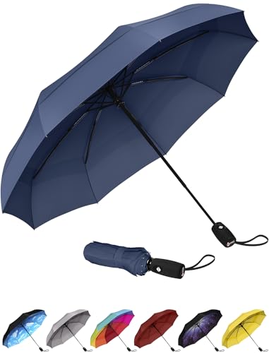 Umbrella - Pocket umbrella - Open and close automatically - Small, compact, lightweight, strong, windproof and stormproof