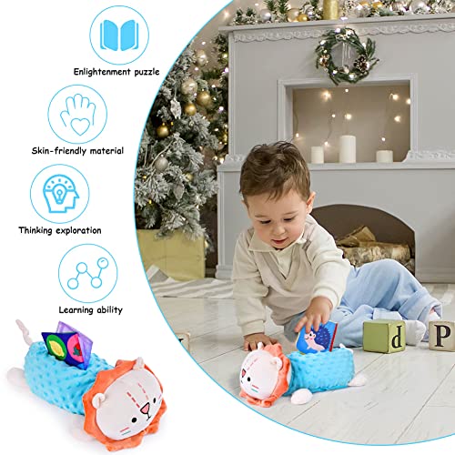 Toy, Interactive Baby Sensory Box with Colors, Textures, Sounds