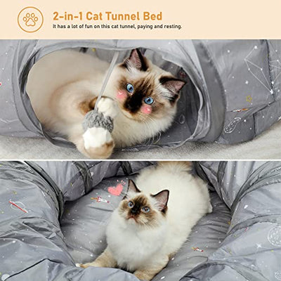 Basis Cat Tunnel Modernized Cat Toy Circle Tunnel for Cats