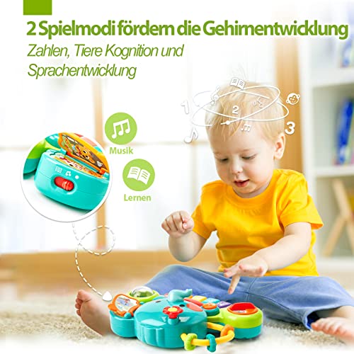 Musikinstrumente mit Licht & Klang Kinder Keyboard Babyspielzeug