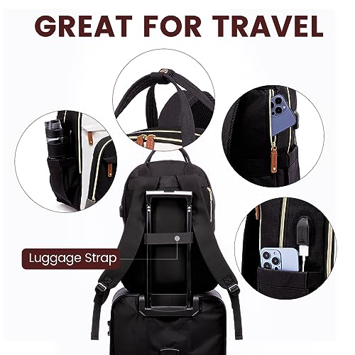 Backpack Large Laptop Backpack 17 Inch Waterproof School Backpack Teenage School Bag Anti-Theft Backpack with Laptop Compartment for School Travel Work Lightweight