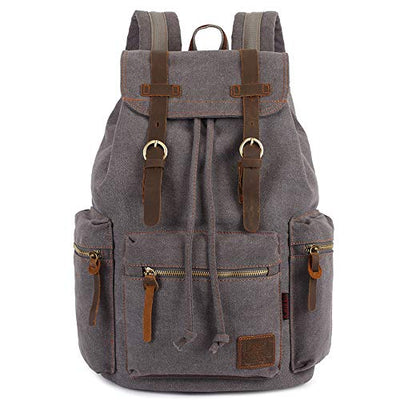 Vintage Backpacks 15 Inch, School Backpack Daypack Retro Stylish Backpack for Outdoor Hiking Trip Camping with Large Capacity