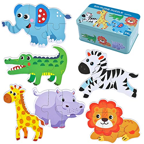 Kinderpuzzle 6 Bilds jigsaw puzzles children puzzle from 3 Suitable  kinderpuzzle