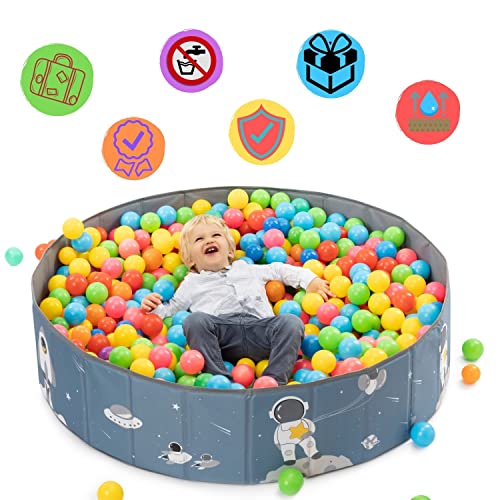 Ball bath. Playpen baby ball bath children. Ball bath round. Ball baths Without balls. Ball bath outdoor XL-120x30cm. Waterproof. (Balls Not Included)