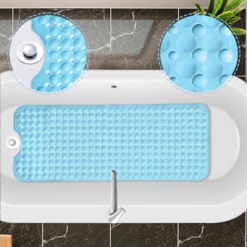 Happy Beach - Badewannenmatte für Kinder | Premium Antirutschmatte Badewanne 100x40cm | Cooles (100 x 40 cm)