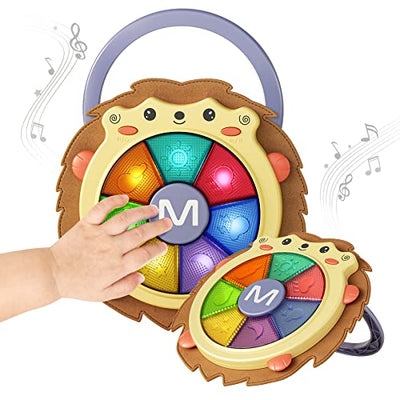 Baby Music Toy, Toy Baby Drum with Light and Sound