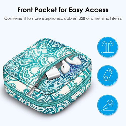 Storage Bag for MacBook Charger, Small Electronic Bag for Laptop Accessories